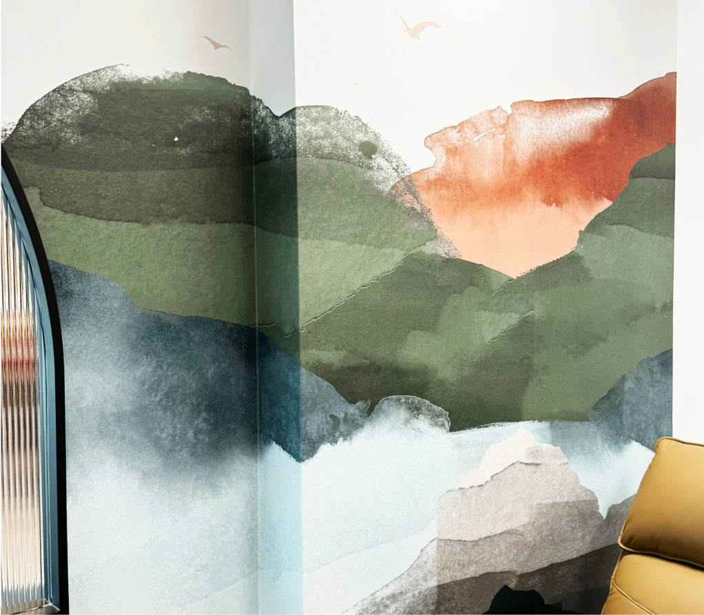 Wall area wellnes after installation